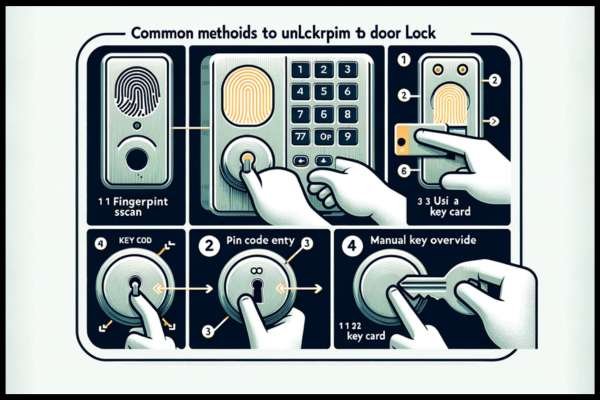 Common Methods to Unlock a Fingerprint Door Lock