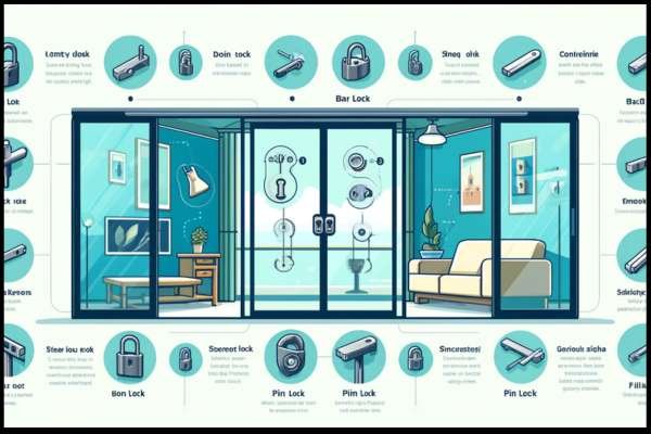 Methods to Lock a Glass Door