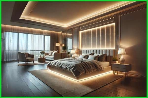 LED Strip Lights in the Bedroom