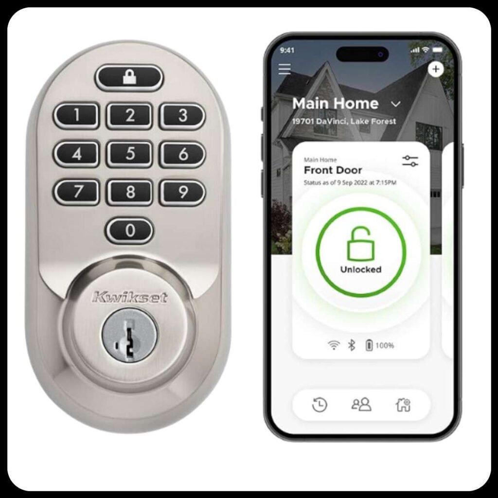 Kwikset Halo Keypad Wi-Fi Smart Door Lock